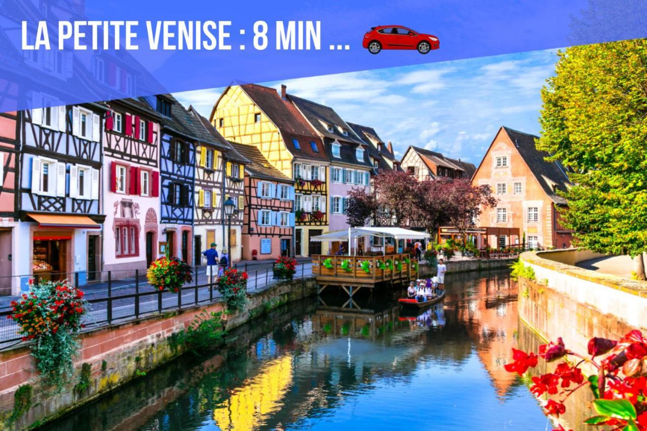 Le Red St Leon : Lit Queen Size * Wifi * Ideal Couple Colmar Kültér fotó